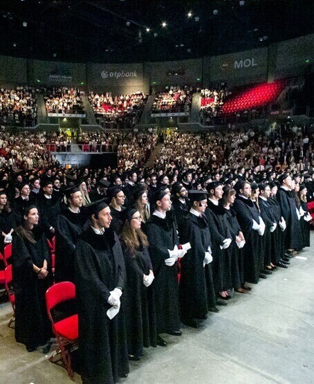 Students Graduation at the Semmelweis University of Medicine