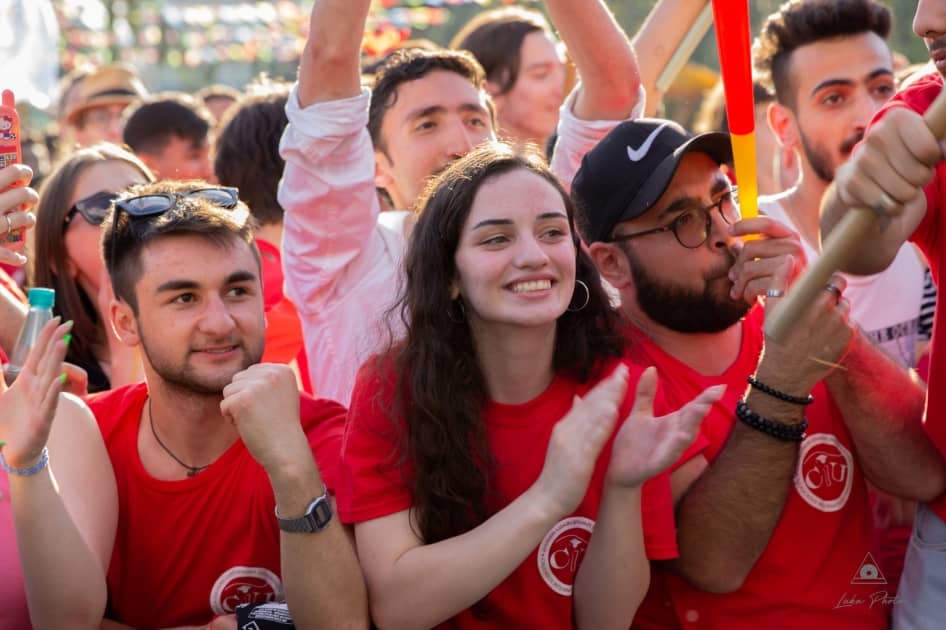 Caucasus International University Georgia students