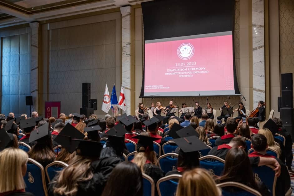 Caucasus International University graduation ceremony