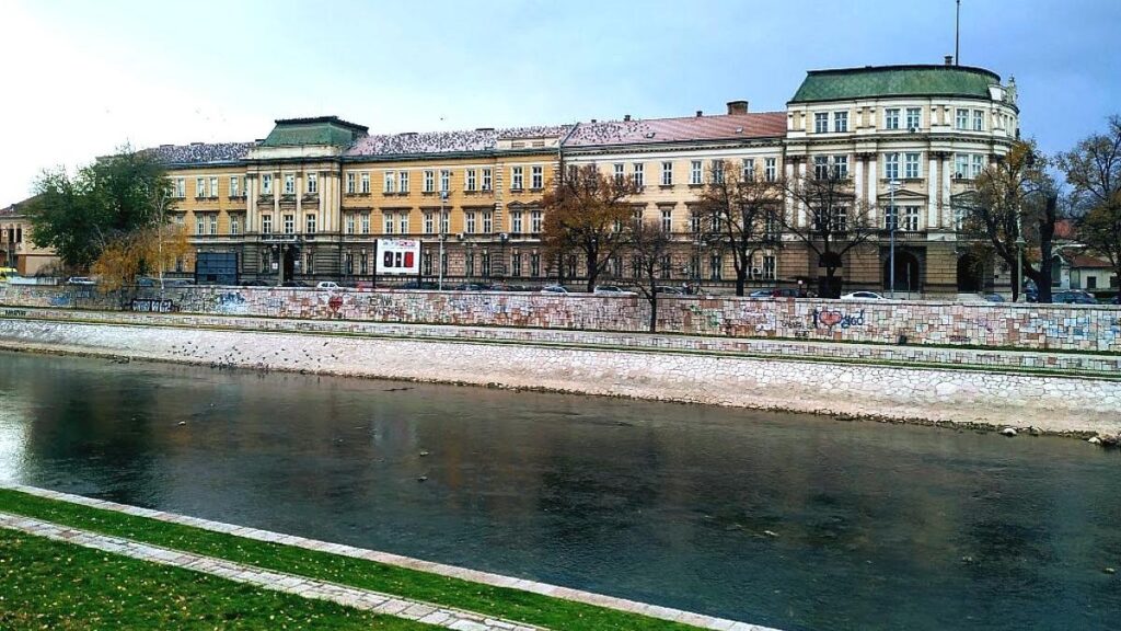 University of Nis main campus river view