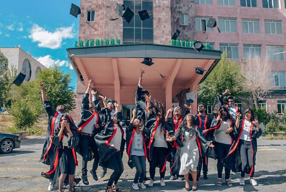 Yerevan Haybusak University Armenia Graduation