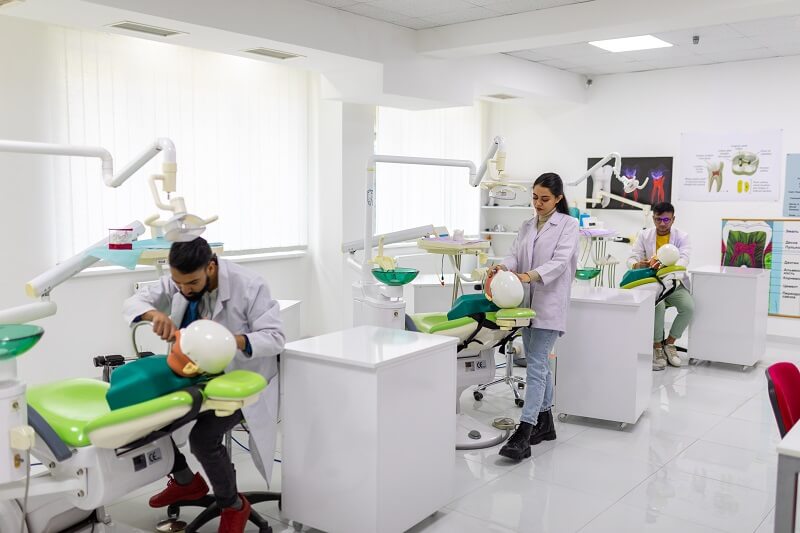 study dentistry in europe in english