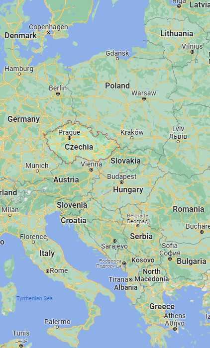 Map-Study-Dentistry-in-Czech Republic