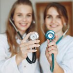Doctors Holding Stethoscope