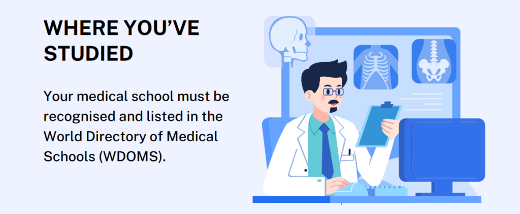GMC Criteria (Where You’ve Studied) GMC Criteria (Where You’ve Studied)