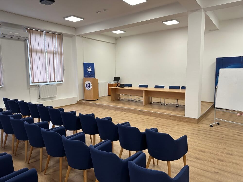 A lecture hall in the University of East Sarajevo