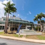 Ross University in the Caribbean building