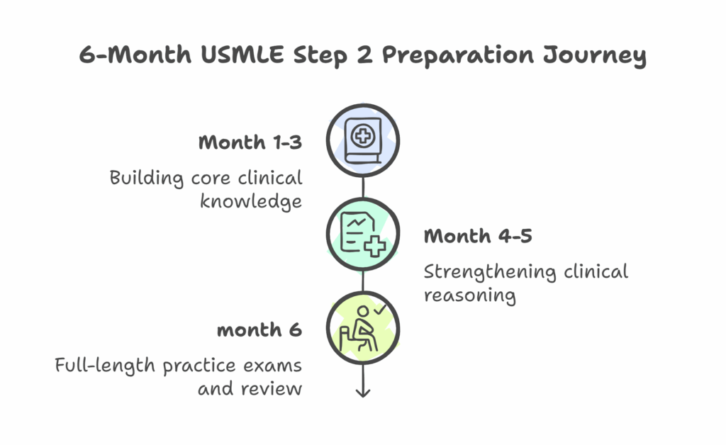 Studying Medicine Abroad but Aiming for the US? The Ultimate USMLE Prep Guide 4 USMLE Step 2 Infographic