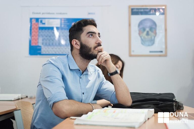 Duna International College in Budapest Pre Med Student