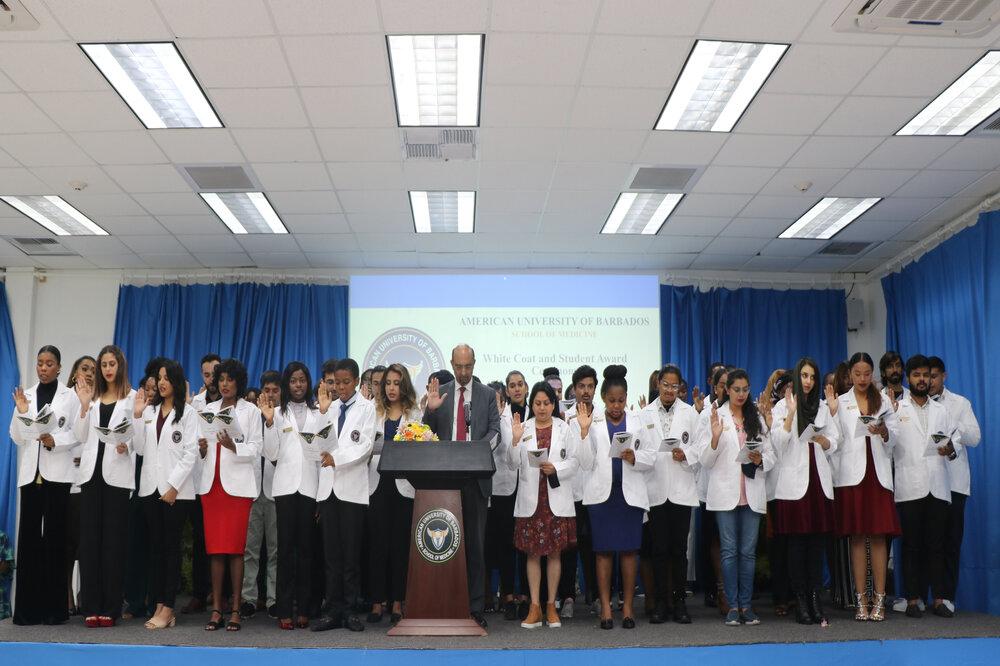 American University of Barbados School of Medicine White Ceremony