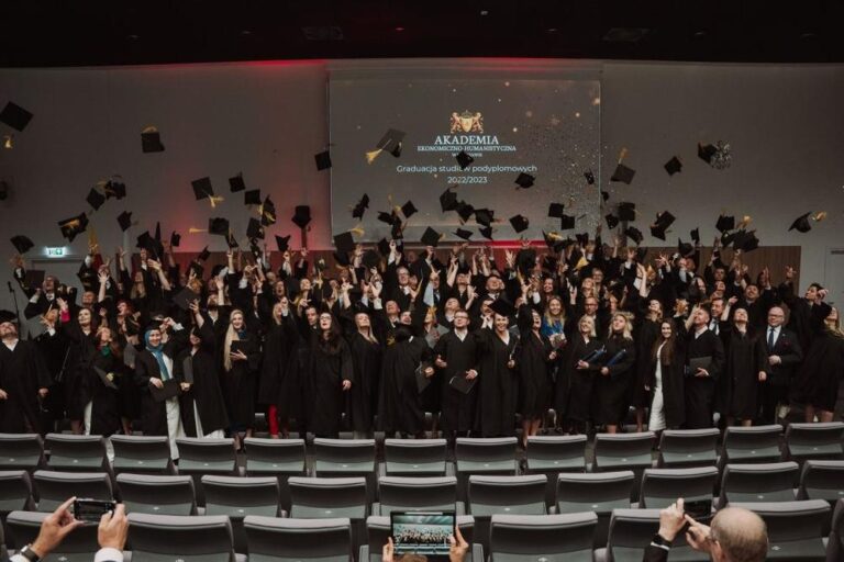 Vizja University in Warsaw 2023 Graduation