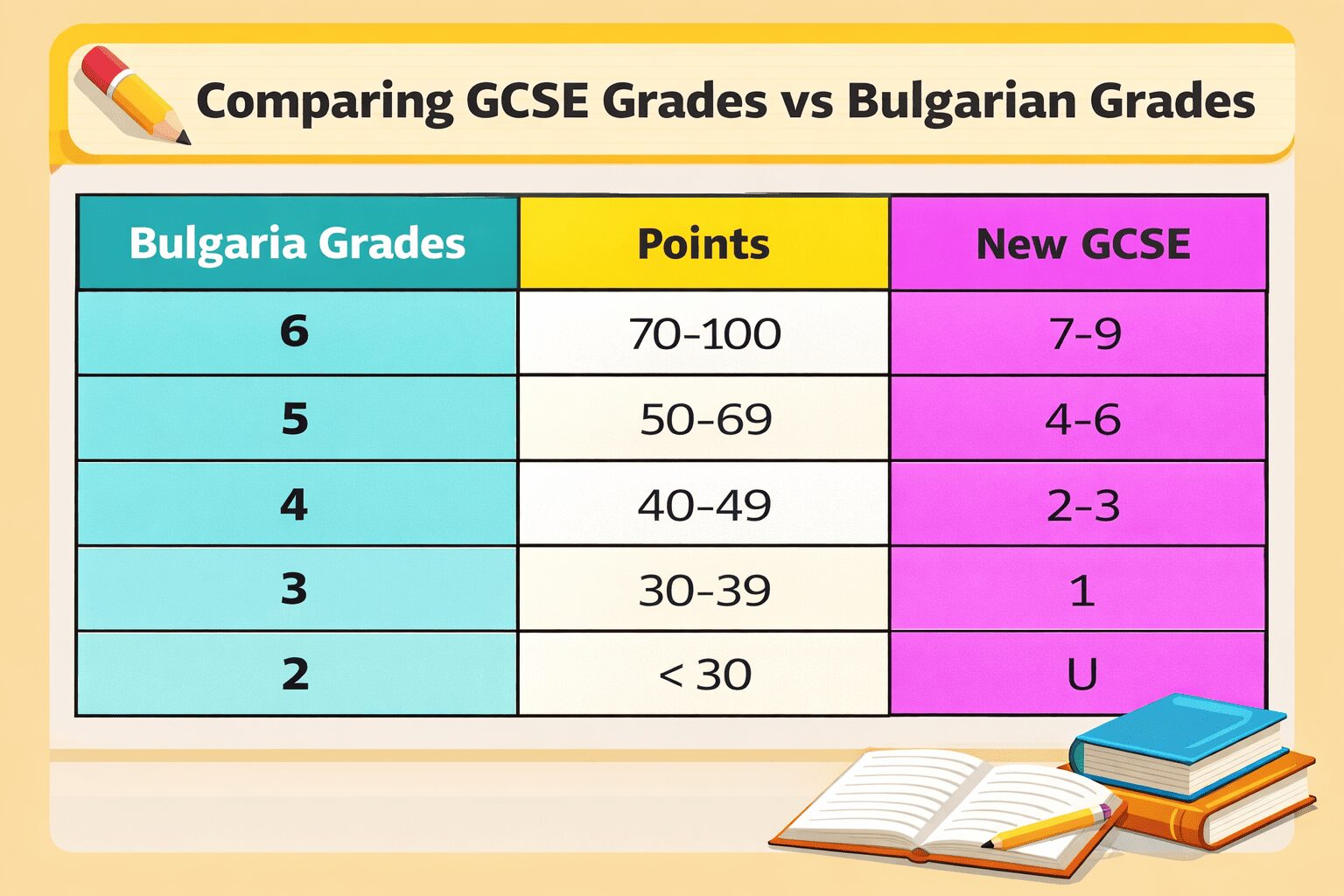 How to Successfully Apply for Medicine or Dentistry in Bulgaria 1 Bulgaria Grade Conversion