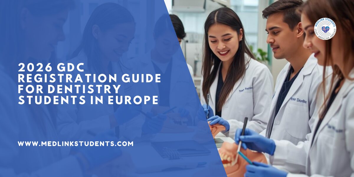 Gdc Register 2026 GDC Registration Guide for Dentistry Students in Europe - Medlink ...