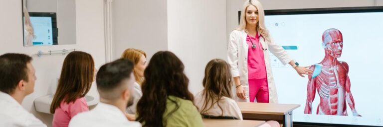 Lucian Blaga University of Sibiu Medical Students in Class