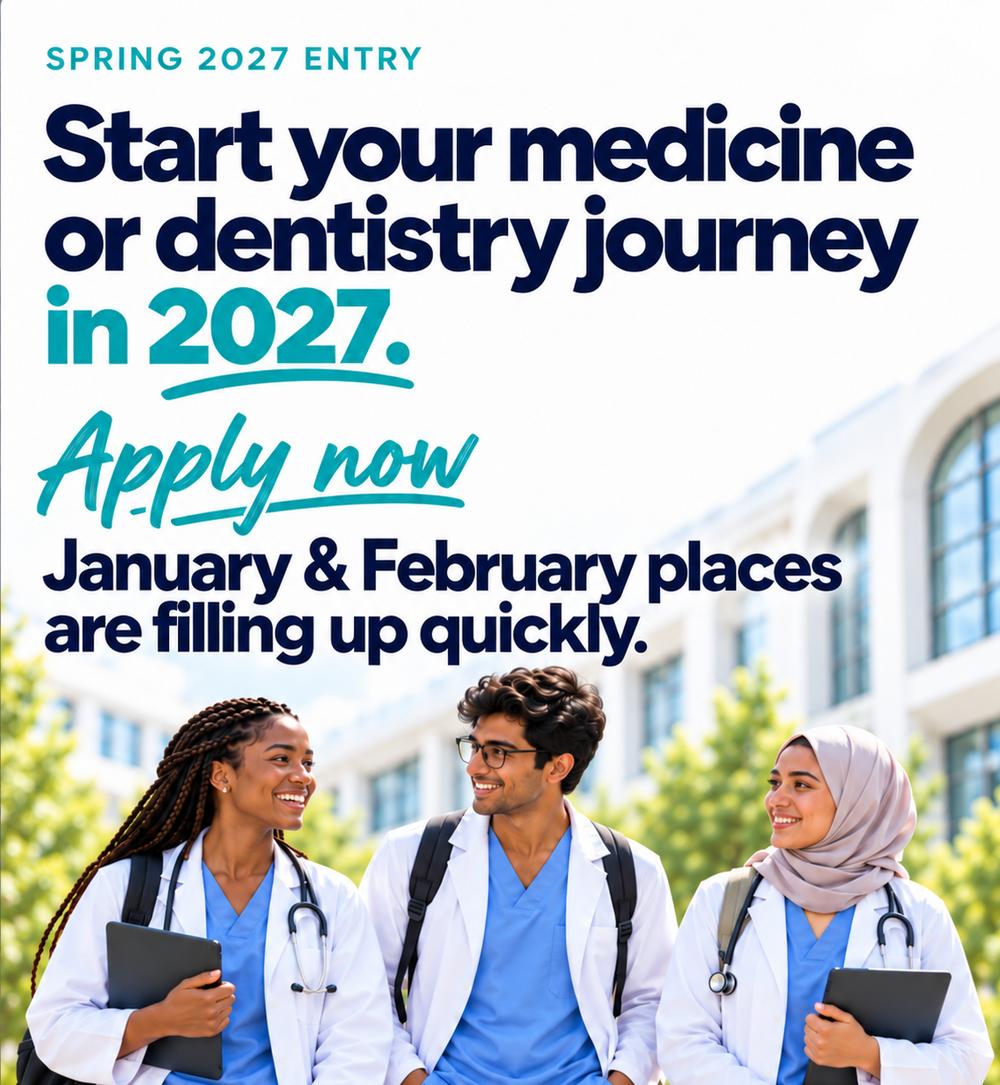 You can still study medicine or dentistry in 2026 — explore the top European medical universities.
